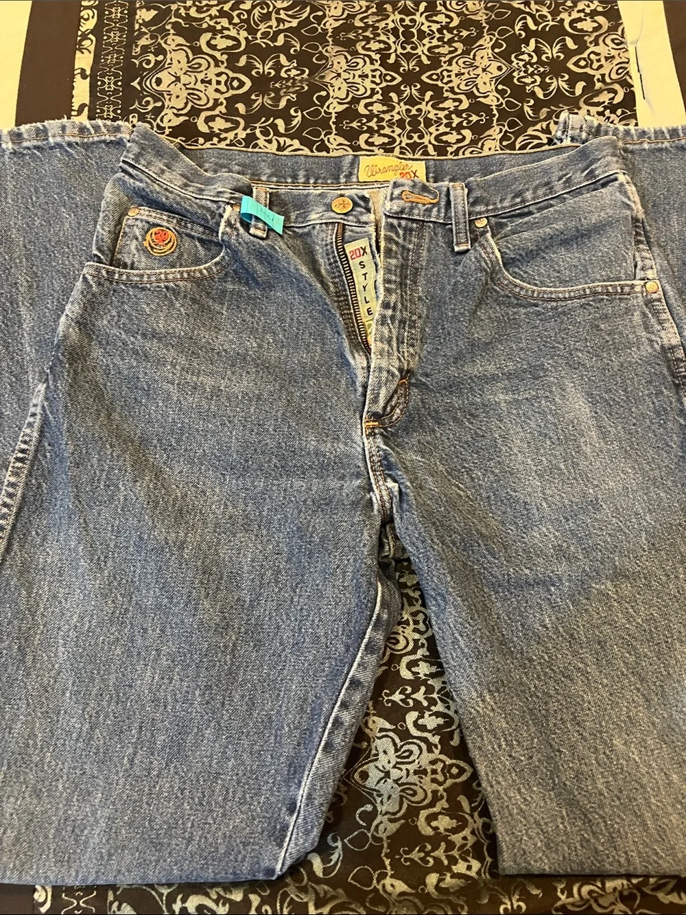 Wrangler 20X Relaxed Fit Men’s Light Blue Jeans